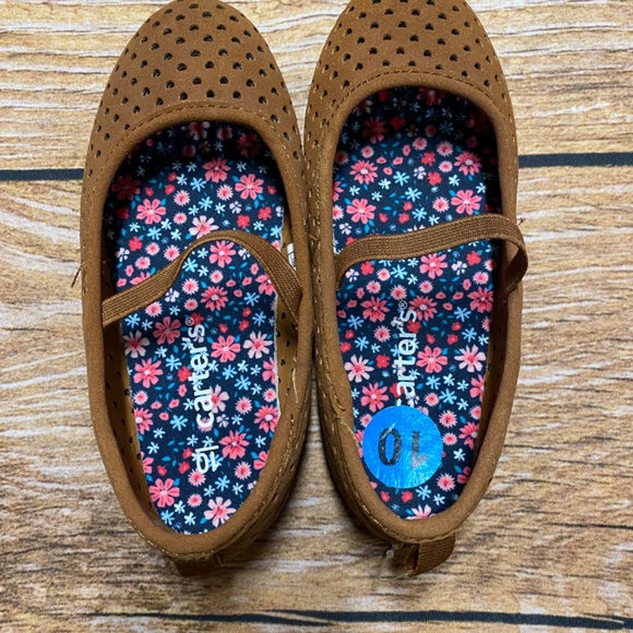 * GIRLS' CARTERS TODDLER & LITTLE KID EASTON MARY JANE FLATS - Picture 5 of 6
